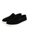 Men's Suede Loafers Brown Casual Slip-On Driving Flats