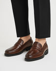 Men's Oxford Shoes Leather Breathable Round Toe Formal