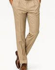 Men's Pants Slim Fit High-Quality Fabric Business Wear