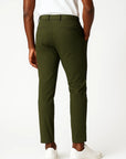 Men's Chino Pants Khaki Stretch Fabric Modern Fit
