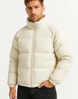 Men's Waterproof Puffer Jacket Quilted Insulated Winter Coat