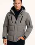 Men's Waterproof Winter Jacket High-Quality Material Insulated Puffer
