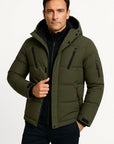 Men's Waterproof Winter Jacket High-Quality Material Insulated Puffer
