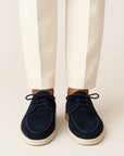 Men's Lace-Up Shoes Suede Lightweight Casual Comfort