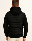 Men's Puffer Jacket Down Hooded Lightweight Quilted Design