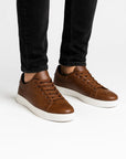 Men's Sneakers Business Casual Durable PVC Lace-Up