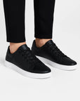 Men's Sneakers Business Casual Durable PVC Lace-Up