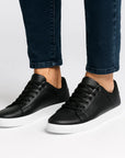 Men's Sneakers Business Casual Durable PVC Lace-Up