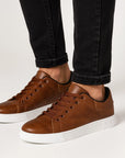 Men's Sneakers Business Casual Durable PVC Lace-Up