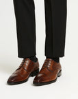 Men's Dress Shoes Genuine Leather Oxford Formal Footwear