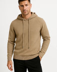 Men's Hoodie Wool Blend Classic Fit Casual Wear