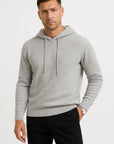 Men's Hoodie Wool Blend Classic Fit Casual Wear