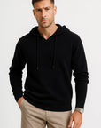 Men's Hoodie Wool Blend Classic Fit Casual Wear