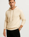 Men's Hoodie Wool Blend Classic Fit Casual Wear