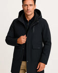 Men's Winter Jacket Faux PU Business Casual