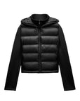 Womens Winter Coat Lightweight Down Jacket Gray with Hood 4