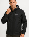 Mens Waterproof Jacket Lightweight Breathable with Adjustable Hood 1
