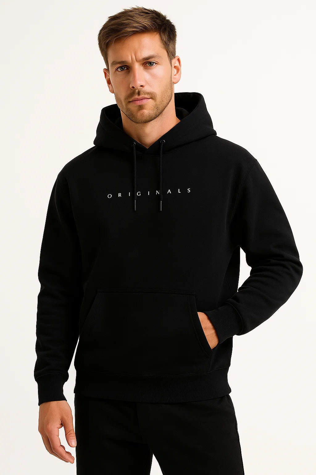 Mens Oversized Hoodie Polyester Casual Streetwear Athleisure 3