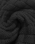 Mens Pullover Sweater Cream Soft Fabric High Neck Button Details Woven Knit 3