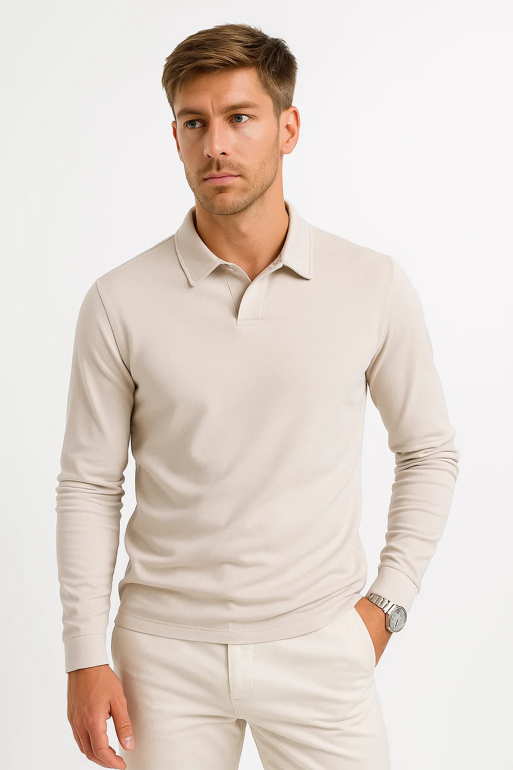 Mens Casual Shirt Cotton Blue Comfortable Stylish Fit Versatile 2