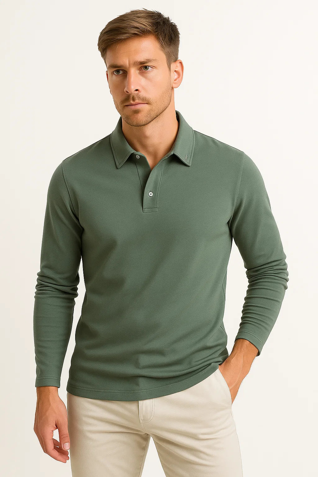 Mens Casual Shirt Cotton Blue Comfortable Stylish Fit Versatile 3