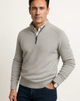 Mens Sweater Wool Relaxed Fit Long Sleeve Casual Comfort for Fall and Winter 5