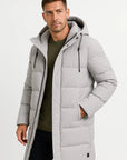 Mens Waterproof Puffer Jacket Insulated Black 3