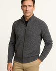 Mens Casual Vest Premium Fleece High Collar Zip Winter Wear 7