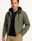 Mens Vintage Winter Jacket Brown Structured Design Comfortable Fit 3