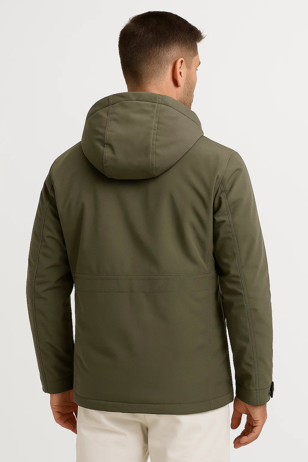 Mens Insulated Waterproof Puffer Jacket for Outdoor Activities 2