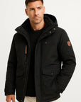 Mens Insulated Waterproof Puffer Jacket for Outdoor Activities 5