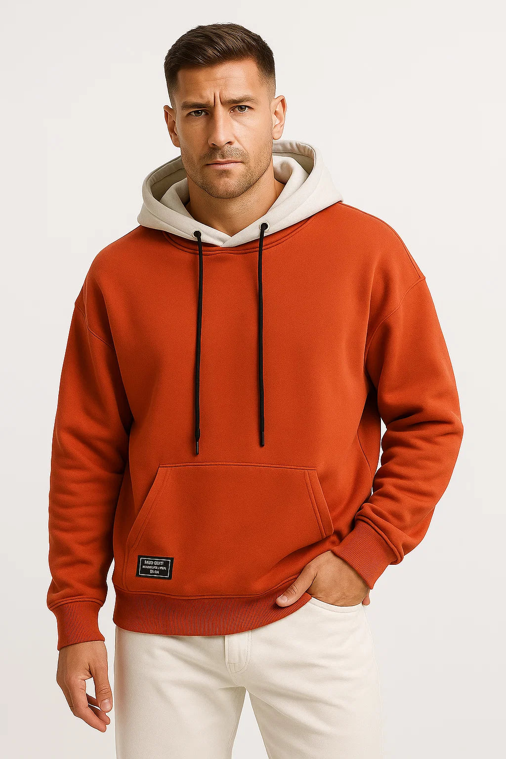 Mens Hoodie in Soft Fabric for Casual Fit – Comfortable Autumn Sweatshirt Available in Multiple Sizes 2