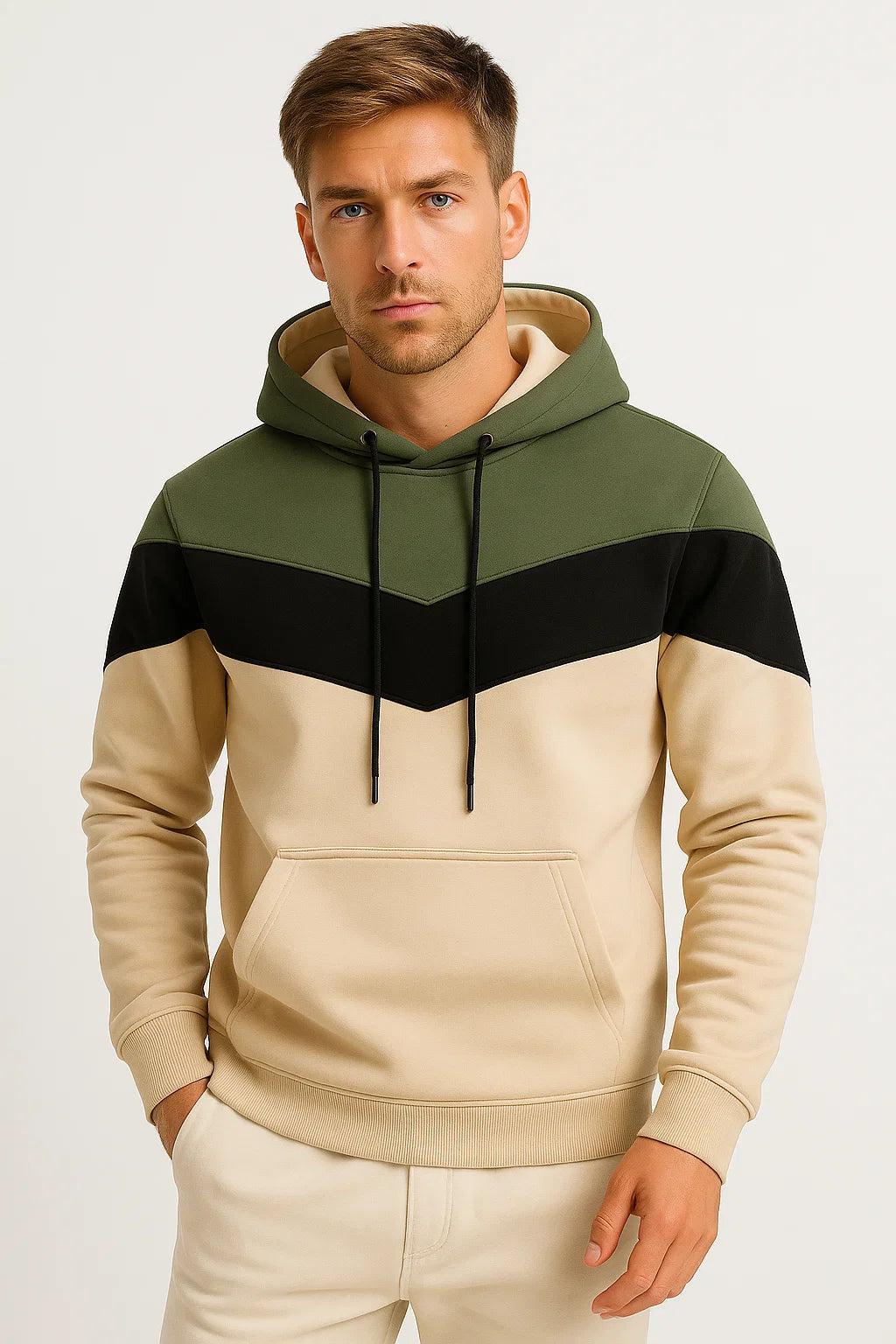 Mens Hoodie Cotton Multicolor Casual Comfortable Layering 1