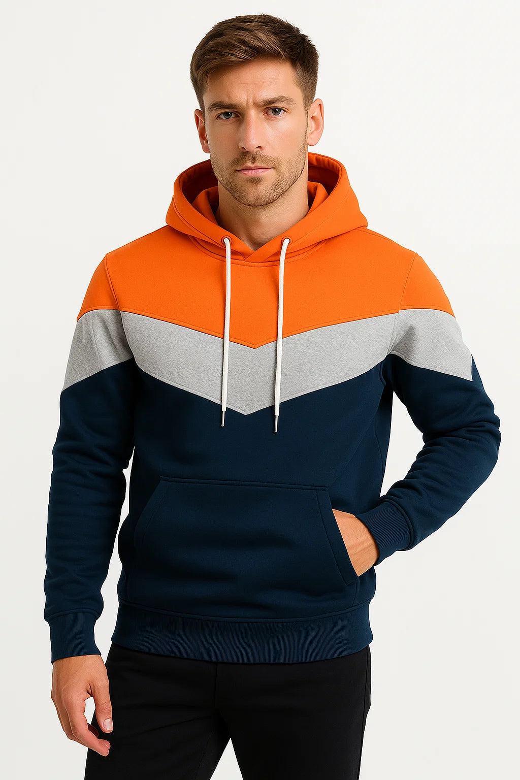 Mens Hoodie Cotton Multicolor Casual Comfortable Layering 4