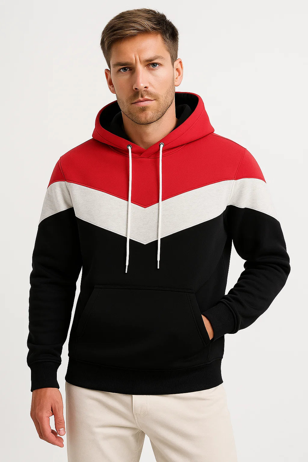 Mens Hoodie Cotton Multicolor Casual Comfortable Layering 5