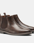 Men's Chelsea Boots Synthetic Leather Retro Slip-On Comfortable Fashion