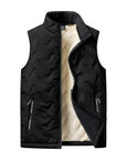 Men's Down Vest Cotton Fleece Warm Plus Size 5XL Casual Jacket