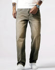 Men's Jeans Stretch Soft Fabric Comfortable Fit