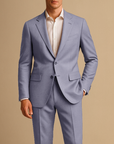 Men's Slim Fit Suit Lightweight Two Piece for Weddings and Formal Events