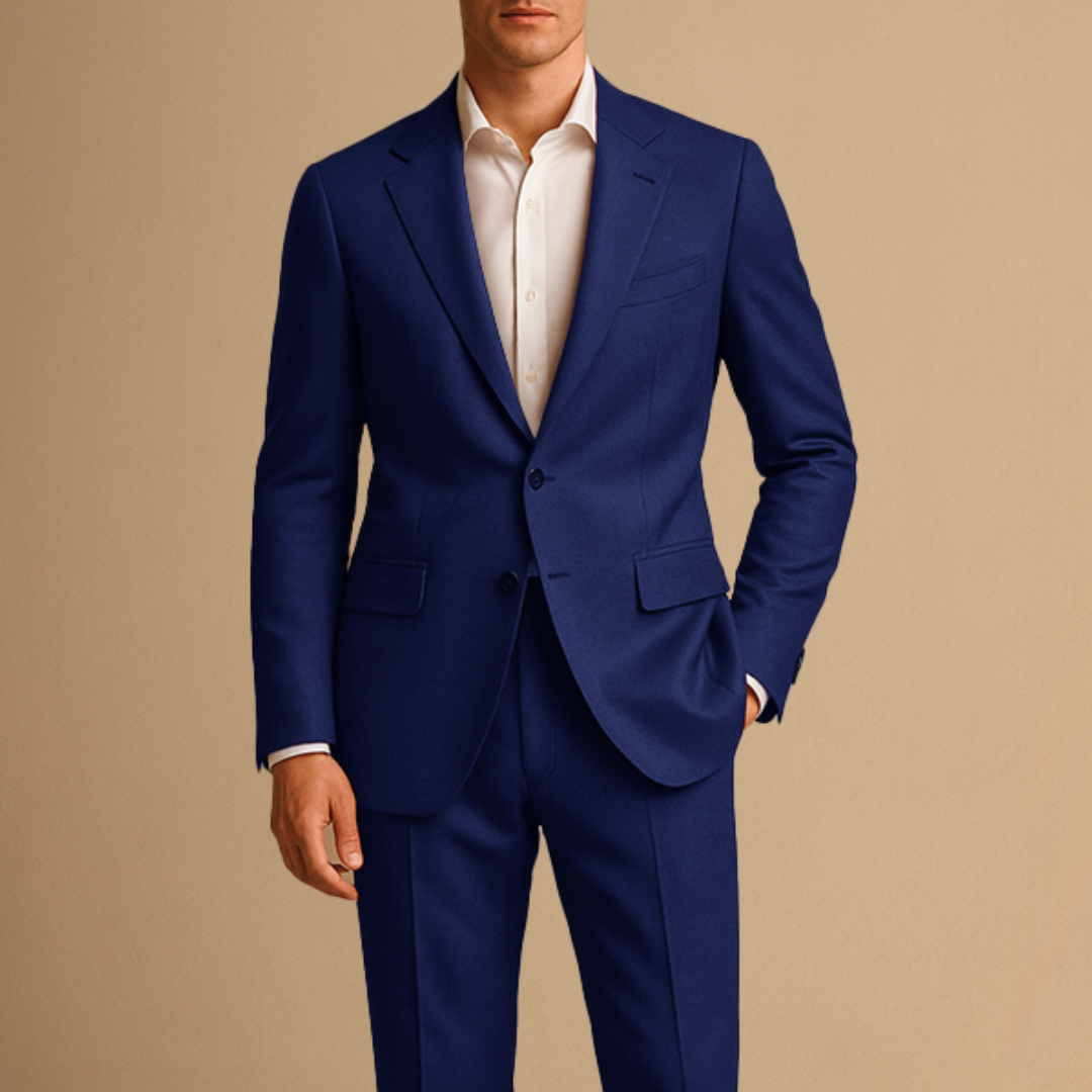 Men&#39;s Slim Fit Suit Lightweight Two Piece for Weddings and Formal Events
