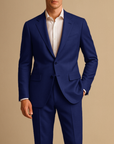 Men's Slim Fit Suit Lightweight Two Piece for Weddings and Formal Events