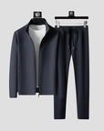 Men's Tracksuit Set Stretch Lycra Slim Fit Casual Wear