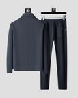Men's Tracksuit Set Stretch Lycra Slim Fit Casual Wear
