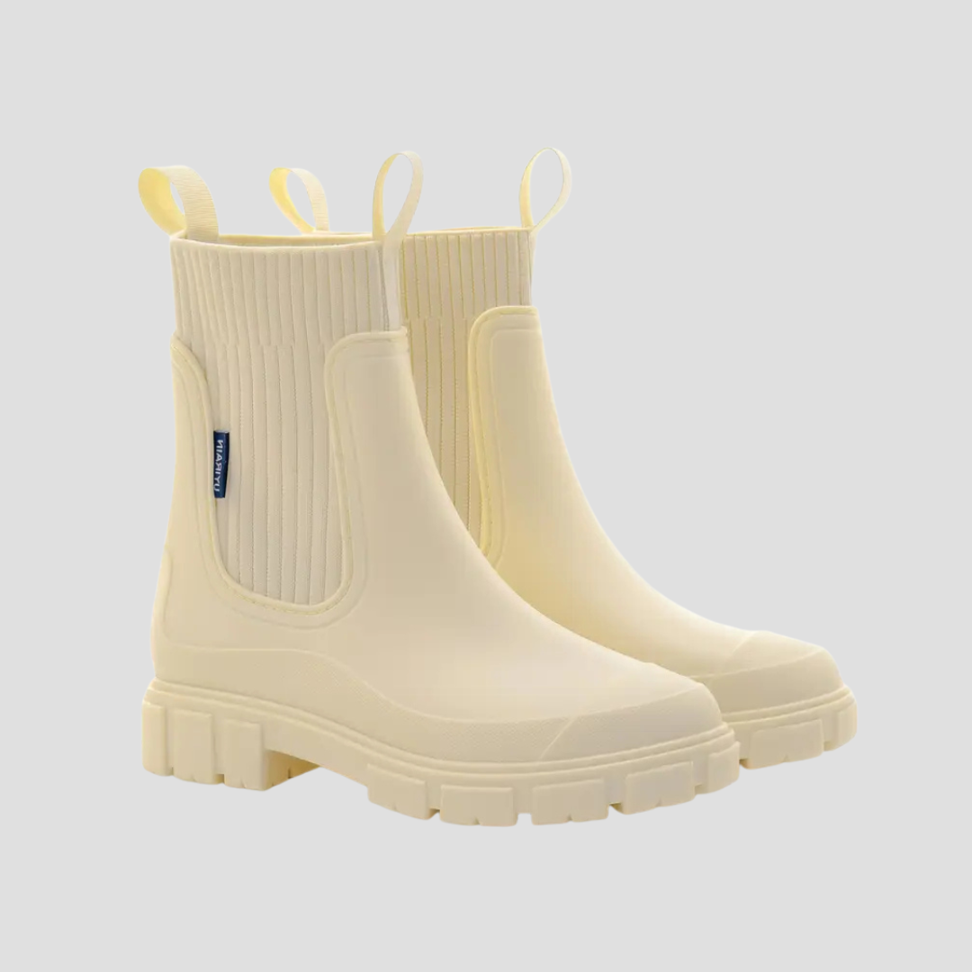 Women's Waterproof Rain Boots Ankle Length Slip-Resistant 1