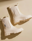 Women's Waterproof Rain Boots Ankle Length Slip-Resistant 5