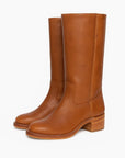 Womens Black Knee High Boots – Trendy Leather Design for Comfort and Durability, Perfect for Everyday Wear 1