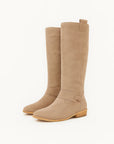 Winter Boots Women Black Leather Comfortable Design 4-Season With Non-Slip Sole 1