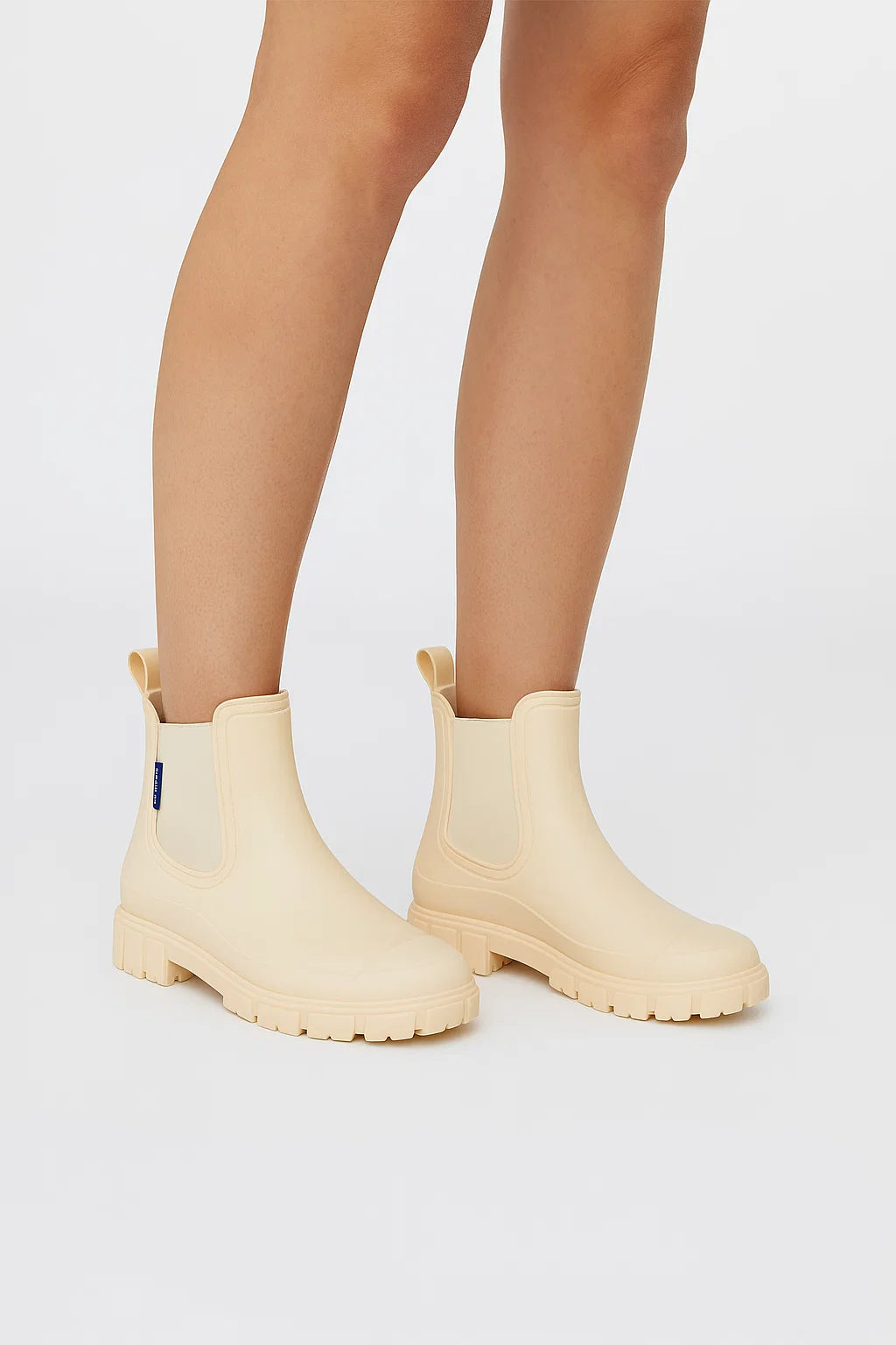 Womens Waterproof Rubber Boots Modern Design Anti-Slip Sole Outdoor Rainboots 3