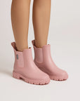 Womens Waterproof Rubber Boots Modern Design Anti-Slip Sole Outdoor Rainboots 4