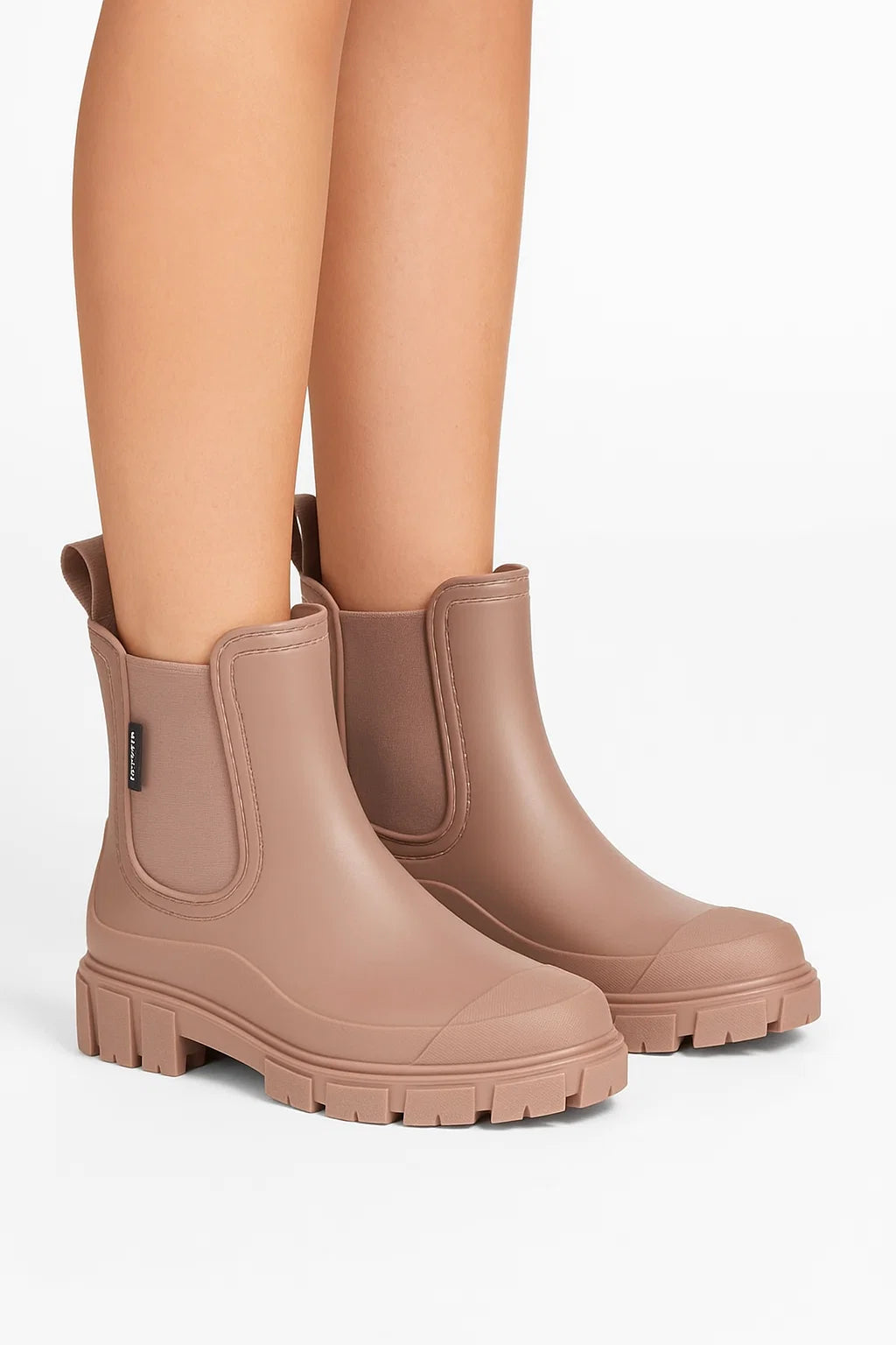 Womens Waterproof Rubber Boots Modern Design Anti-Slip Sole Outdoor Rainboots 5